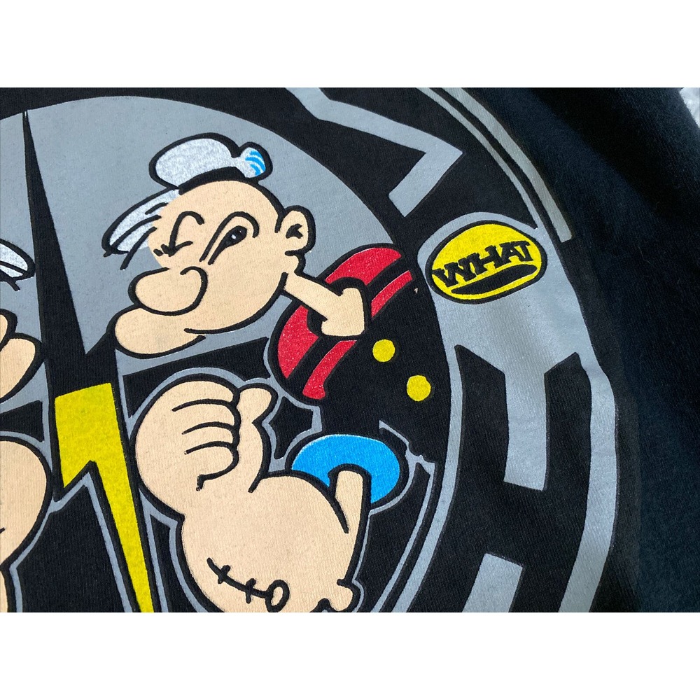 VTG 1993 Popeye the Sailor T-shirt‎ Size XL “I Am What I Am” RARE Single Stitch - Picture 12 of 12